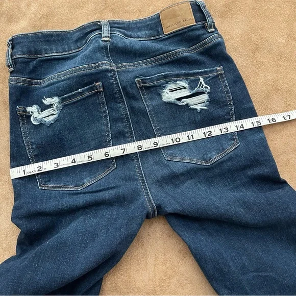 American Eagle Next Level Stretch High Rise Skinny Jeans Size 4 - Picture 11 of 16